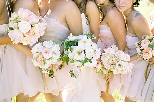 tema de casamento creme e rosa